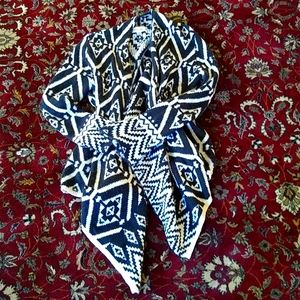 Knox Rose Wrap Waterfall Sweater